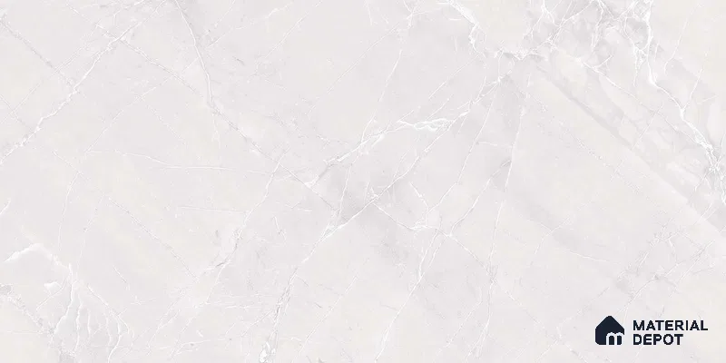Grey Marble Wall Tile TL 06900 2 ft x 1 ft Ceramic Carving Matte Finish - 9 mm | Suitable for Living Room, Bedroom, Bathroom