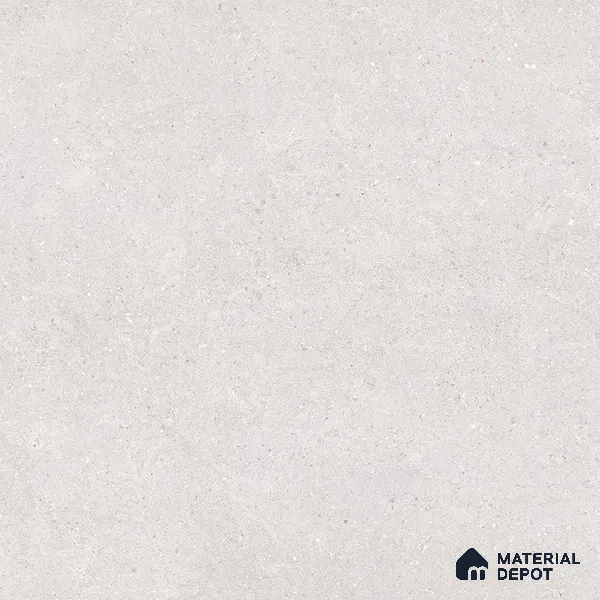 Stone Floor Tile TL 09451 C Erding Bianco 2 ft x 2 ft  Finish Anti Skid Outdoor Parking Vitrified Tile - 9 mm | 7 Random Design  | Suitable For Bathroom, Terrace & Balcony
