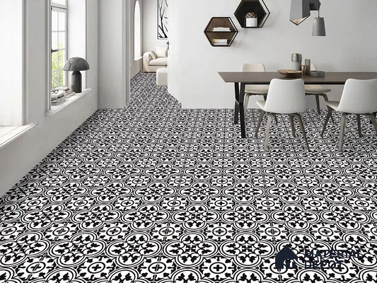 Moroccan Wall & Floor Tile TL 09468 Lona Decore 2 ft x 2 ft Matte Finish Vitrified Tile - 9 mm | 1 Random Design | Suitable For Kitchen, Bathroom, Dining Area | Please Expect a Slight Variation of Pattern