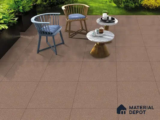 Stone Floor Tile TL 09486 J Neo Choco 2 ft x 2 ft Matte Finish Vitrified Tile - 9 mm | 1 Random Design | Suitable For Living Room, Bedroom, Bathroom