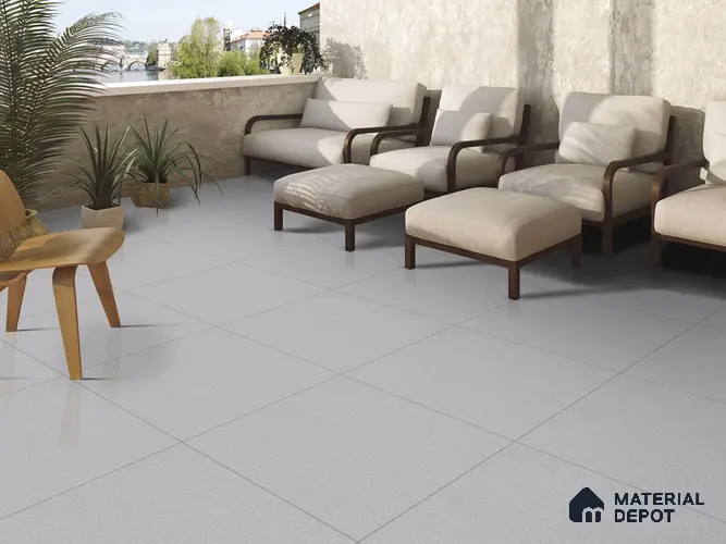 Stone Wall & Floor Tile TL 09486 E Neo Smoke 2 ft x 2 ft Full Body Matte Finish Vitrified Tile - 9 mm | 1 Random Design | Suitable For Living Room, Bedroom, Bathroom
