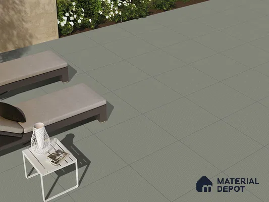 Patterned Floor Tile TL 09488 E Prazzle Mint 2 ft x 2 ft Matte Finish Vitrified Tile - 9 mm | 1 Random Design | Suitable For Living Room, Bedroom, Bathroom | Please Expect a Slight Variation of Pattern