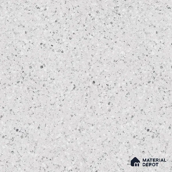 Terrazzo Wall & Floor Tile TL 09480 B Poly Pearl 2 ft x 2 ft Matte Finish Vitrified Tile - 9 mm | 3 Random Design | Suitable For Living Room, Kitchen, Bathroom