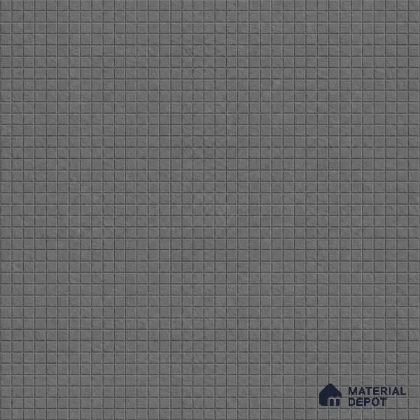 Full Body Vitrified Punch Floor Tile TL 13287 H Essential Obelion Nero 2 ft x 2 ft Punch Grid Finish Tile - 15 mm | Suitable For Parking, Courtyard, Balcony