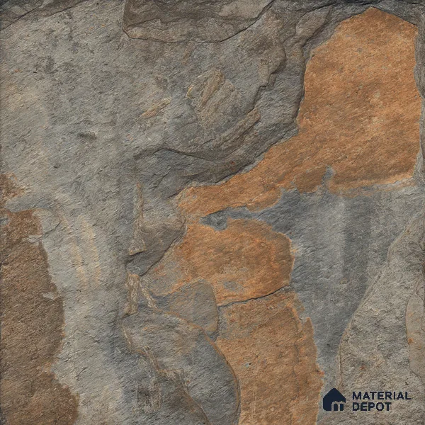 Stone Floor Tile TL 09462 B 2 ft x 2 ft Matte Finish Vitrified Tile - 9 mm | 4 Random Design | Suitable For Bathroom, Terrace & Balcony
