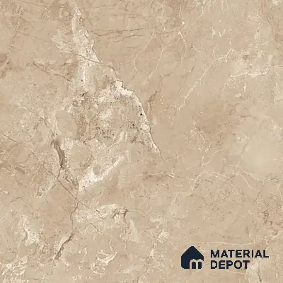 Brown Marble Floor & Wall Tile TL 07058 Gravier  2 ft x 4 ft Vitrified Glossy Finish - 9 mm | 5 Random Design | Suitable for Living Room, Bedroom, Bathroom