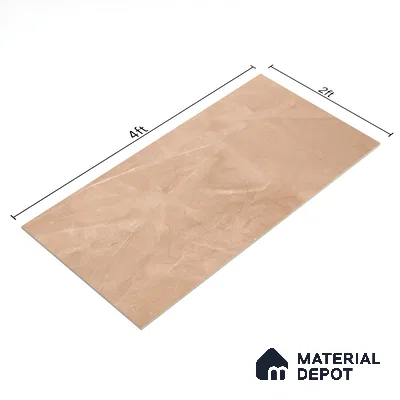 Brown Marble Floor & Wall Tile TL 07065 Gravier  2 ft x 4 ft Vitrified Glossy Finish - 9 mm | 5 Random Design | Suitable for Living Room, Bedroom, Bathroom (Sample)