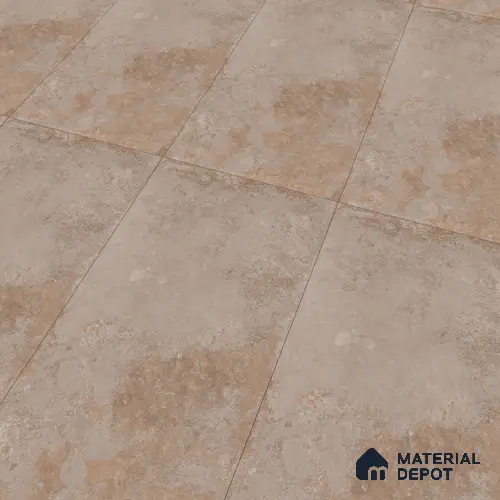 Brown Stone Floor & Wall Tile TL 06972 Prestige Arfine Clay 2 ft x 4 ft Vitrified Carving Matte Finish - 9 mm | 8 Random Design | Suitable for Living Room, Bedroom, Bathroom