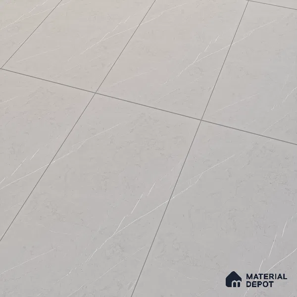 Grey Marble Floor & Wall Tile TL 06869 Prestige  2 ft x 4 ft Vitrified Carving Matte Finish - 9 mm | 6 Random Design | Suitable for Living Room, Bedroom, Bathroom (Sample)