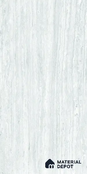 Grey Marble Floor & Wall Tile TL 06920 Prestige  2 ft x 4 ft Vitrified Carving Matte Finish - 9 mm | 6 Random Design | Suitable for Living Room, Bedroom, Bathroom