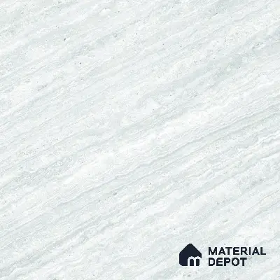 Grey Marble Floor & Wall Tile TL 06920 Prestige  2 ft x 4 ft Vitrified Carving Matte Finish - 9 mm | 6 Random Design | Suitable for Living Room, Bedroom, Bathroom