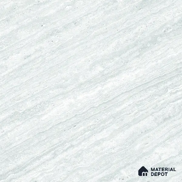 Grey Marble Floor & Wall Tile TL 06920 Prestige  2 ft x 4 ft Vitrified Carving Matte Finish - 9 mm | 6 Random Design | Suitable for Living Room, Bedroom, Bathroom
