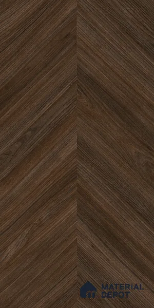 Brown Wood Floor Tile TL 06966   2 ft x 4 ft Vitrified Carving Matte Finish - 9 mm | Suitable for Living Room, Bedroom, Bathroom