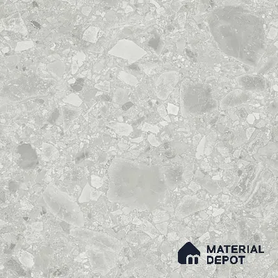 Grey Stone Floor & Wall Tile TL 06973 Prestige Ceppo Clay 2 ft x 4 ft Vitrified Carving Matte Finish - 9 mm | 4 Random Design | Suitable for Living Room, Bedroom, Bathroom (Sample)