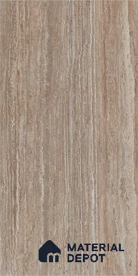 Brown Marble Floor & Wall Tile TL 06967 Prestige  2 ft x 4 ft Vitrified Carving Matte Finish - 9 mm | 6 Random Design | Suitable for Living Room, Bedroom, Bathroom (Sample)