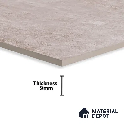 Brown Stone Floor & Wall Tile TL 06880 Prestige Arfine Sand 2 ft x 4 ft Vitrified Carving Matte Finish - 9 mm | 8 Random Design | Suitable for Living Room, Bedroom, Bathroom (Sample)