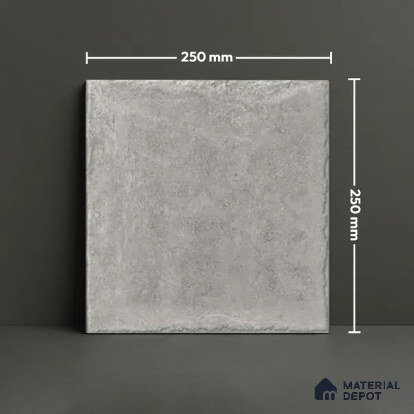 Stone Floor Tile TL 10104 C Modulo Smoke 10 x 10 inch Matte Finish Vitrified Anti Skid Tile - 12 mm | Suitable For Balcony, Patio, Bathroom