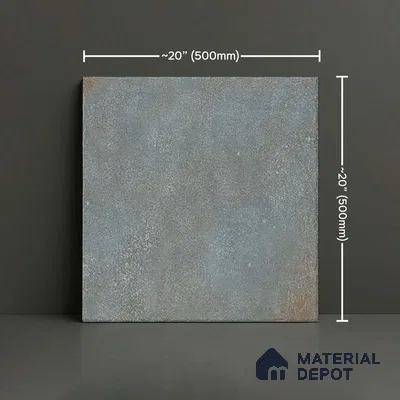Stone Floor Tile TL 10107 Modulo Thunder 20 x 20 inch Matte Finish Vitrified Anti Skid Tile - 12 mm | Suitable For Balcony, Patio, Outdoor | Pattern Alignment May Vary | 2-3 mm Spacer is Mandatory