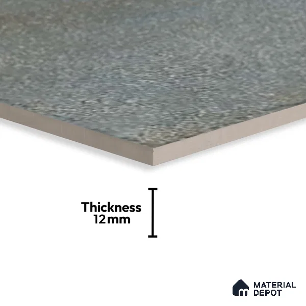 Stone Floor Tile TL 10107 C Modulo Thunder 10 x 10 inch Matte Finish Vitrified Anti Skid Tile - 12 mm | Suitable For Balcony, Patio, Bathroom