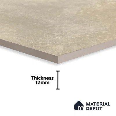 Stone Floor Tile TL 10109 Modulo Earth 20 x 20 inch Matte Finish Vitrified Anti Skid Tile - 12 mm | Suitable For Balcony, Patio, Outdoor | Pattern Alignment May Vary | 2-3 mm Spacer is Mandatory