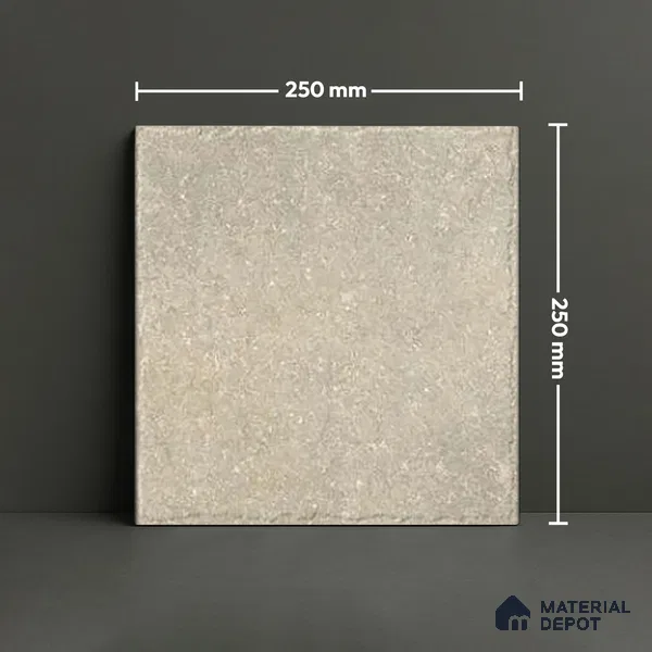 Stone Floor Tile TL 10109 C Modulo Earth 10 x 10 inch Matte Finish Vitrified Anti Skid Tile - 12 mm | Suitable For Balcony, Patio, Bathroom