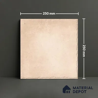 Stone Floor Tile TL 10106 C Modulo Pearl 10 x 10 inch Matte Finish Vitrified Anti Skid Tile - 12 mm | Suitable For Balcony, Patio, Bathroom