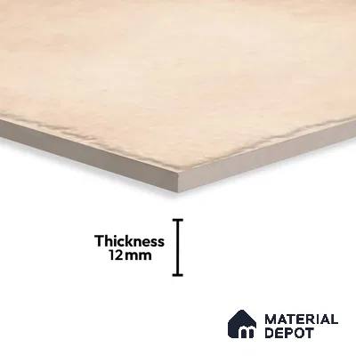 Stone Floor Tile TL 10106 C Modulo Pearl 10 x 10 inch Matte Finish Vitrified Anti Skid Tile - 12 mm | Suitable For Balcony, Patio, Bathroom