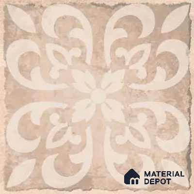 Subway Floor Tile TL 10106 D Modulo Pearl Decor 10 x 10 inch Matte Finish Vitrified Anti Skid Tile - 12 mm | 4 Random Design | Suitable For Balcony, Patio, Outdoor (Sample)