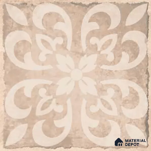 Subway Floor Tile TL 10106 D Modulo Pearl Decor 10 x 10 inch Matte Finish Vitrified Anti Skid Tile - 12 mm | 4 Random Design | Suitable For Balcony, Patio, Outdoor (Sample)