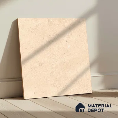 Stone Floor Tile TL 10105 Modulo Sand 20 x 20 inch Matte Finish Vitrified Anti Skid Tile - 12 mm | Suitable For Balcony, Patio, Outdoor | Pattern Alignment May Vary | 2-3 mm Spacer is Mandatory