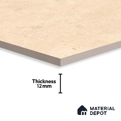 Stone Floor Tile TL 10105 Modulo Sand 20 x 20 inch Matte Finish Vitrified Anti Skid Tile - 12 mm | Suitable For Balcony, Patio, Outdoor | Pattern Alignment May Vary | 2-3 mm Spacer is Mandatory