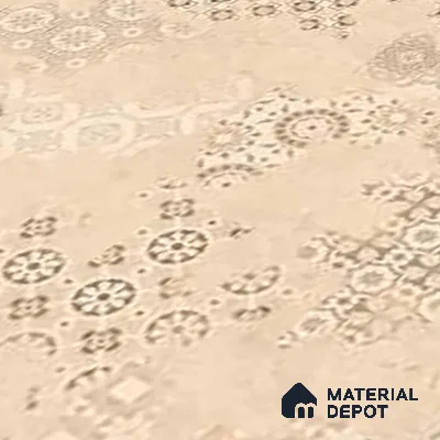 Subway Floor Tile TL 10105 D Modulo Sand Decor 10 x 10 inch Matte Finish Vitrified Anti Skid Tile - 12 mm | 4 Random Design | Suitable For Balcony, Patio, Bathroom
