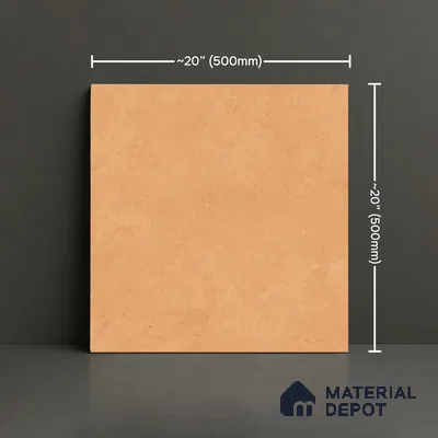 Stone Floor Tile TL 10108 Modulo Gold 20 x 20 inch Matte Finish Vitrified Anti Skid Tile - 12 mm | Suitable For Balcony, Patio, Outdoor | Pattern Alignment May Vary | 2-3 mm Spacer is Mandatory