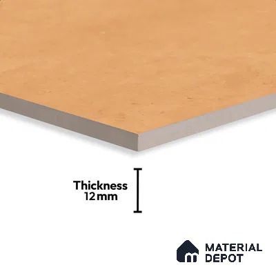 Stone Floor Tile TL 10108 Modulo Gold 20 x 20 inch Matte Finish Vitrified Anti Skid Tile - 12 mm | Suitable For Balcony, Patio, Outdoor | Pattern Alignment May Vary | 2-3 mm Spacer is Mandatory