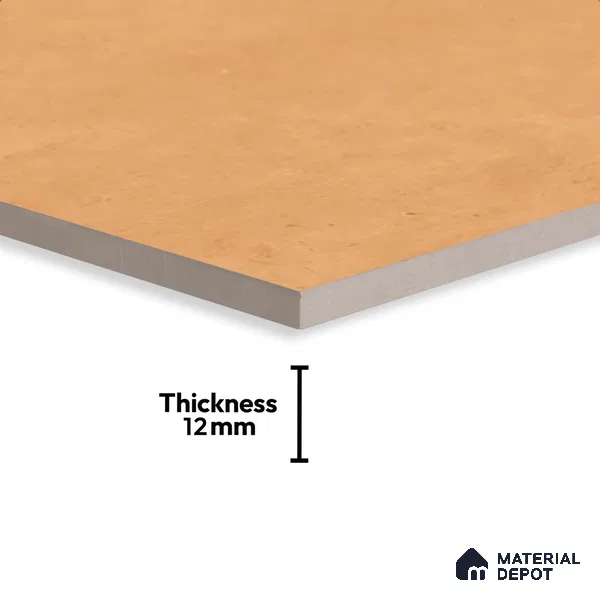Stone Floor Tile TL 10108 Modulo Gold 20 x 20 inch Matte Finish Vitrified Anti Skid Tile - 12 mm | Suitable For Balcony, Patio, Outdoor | Pattern Alignment May Vary | 2-3 mm Spacer is Mandatory