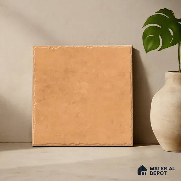 Stone Floor Tile TL 10108 C Modulo Gold 10 x 10 inch Matte Finish Vitrified Anti Skid Tile - 12 mm | Suitable For Balcony, Patio, Bathroom