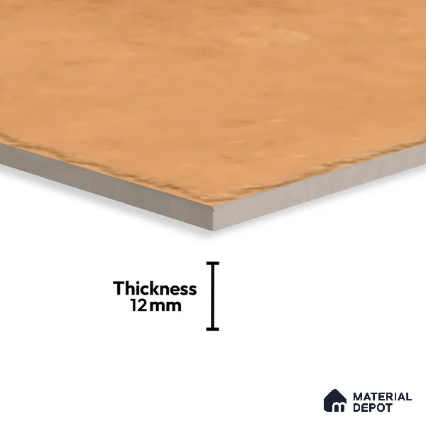 Stone Floor Tile TL 10108 C Modulo Gold 10 x 10 inch Matte Finish Vitrified Anti Skid Tile - 12 mm | Suitable For Balcony, Patio, Bathroom
