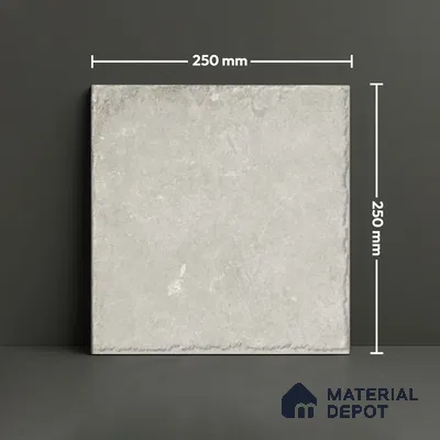 Stone Floor Tile TL 10103 C Modulo Cemento 10 x 10 inch Matte Finish Vitrified Anti Skid Tile - 12 mm | Suitable For Balcony, Patio, Bathroom