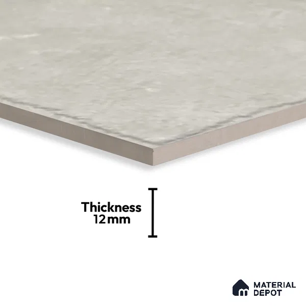 Stone Floor Tile TL 10103 C Modulo Cemento 10 x 10 inch Matte Finish Vitrified Anti Skid Tile - 12 mm | Suitable For Balcony, Patio, Bathroom