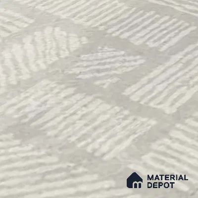 Stone Floor Tile TL 10103 D Modulo Cemento Decor 10 x 10 inch Matte Finish Vitrified Anti Skid Tile - 12 mm | 8 Random Design | Suitable For Balcony, Patio, Bathroom