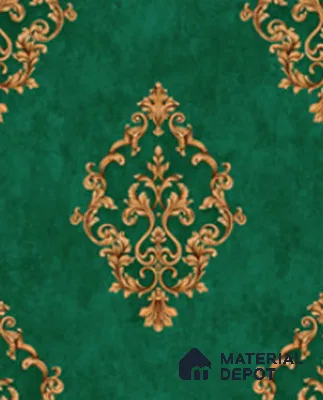 21002 | 10 Meter x 21 Inches Damask Look Wallpaper - 57.41 Sq. Ft.