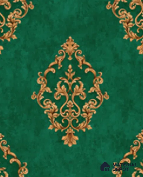 21002 | 10 Meter x 21 Inches Damask Look Wallpaper - 57.41 Sq. Ft.