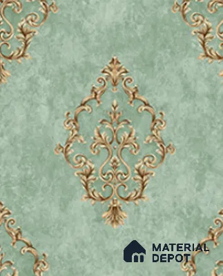 21009 | 10 Meter x 21 Inches Damask Look Wallpaper - 57.41 Sq. Ft.