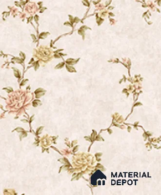 21012 | 10 Meter x 21 Inches Florals Look Wallpaper - 57.41 Sq. Ft.