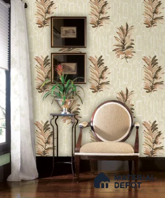 21024 | 10 Meter x 21 Inches Florals Look Wallpaper - 57.41 Sq. Ft.