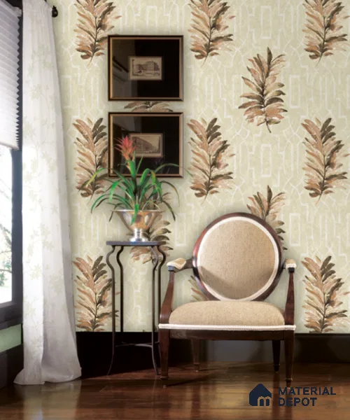 21024 | 10 Meter x 21 Inches Florals Look Wallpaper - 57.41 Sq. Ft.