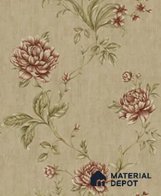 21029 | 10 Meter x 21 Inches Florals Look Wallpaper - 57.41 Sq. Ft.