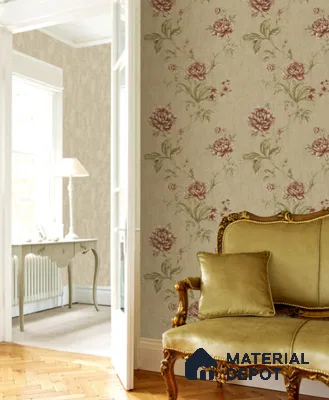 21029 | 10 Meter x 21 Inches Florals Look Wallpaper - 57.41 Sq. Ft.