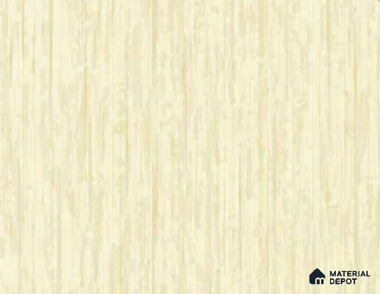 210318 | Cream Bamboo Stripe Non Woven Textured Wallpaper - 10 Meter x 21 Inches, 57.41 Sq. Ft. (Min. 15% Wastage)