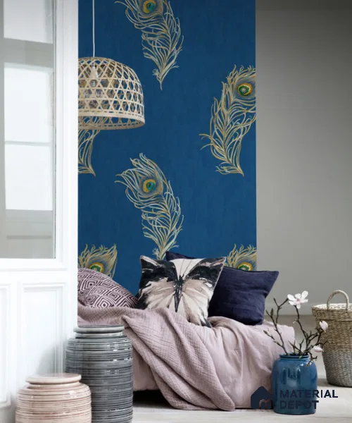 21060 | 10 Meter x 21 Inches Patterned Look Wallpaper - 57.41 Sq. Ft.